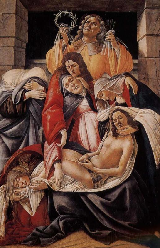 Sandro Botticelli Christ died Norge oil painting art